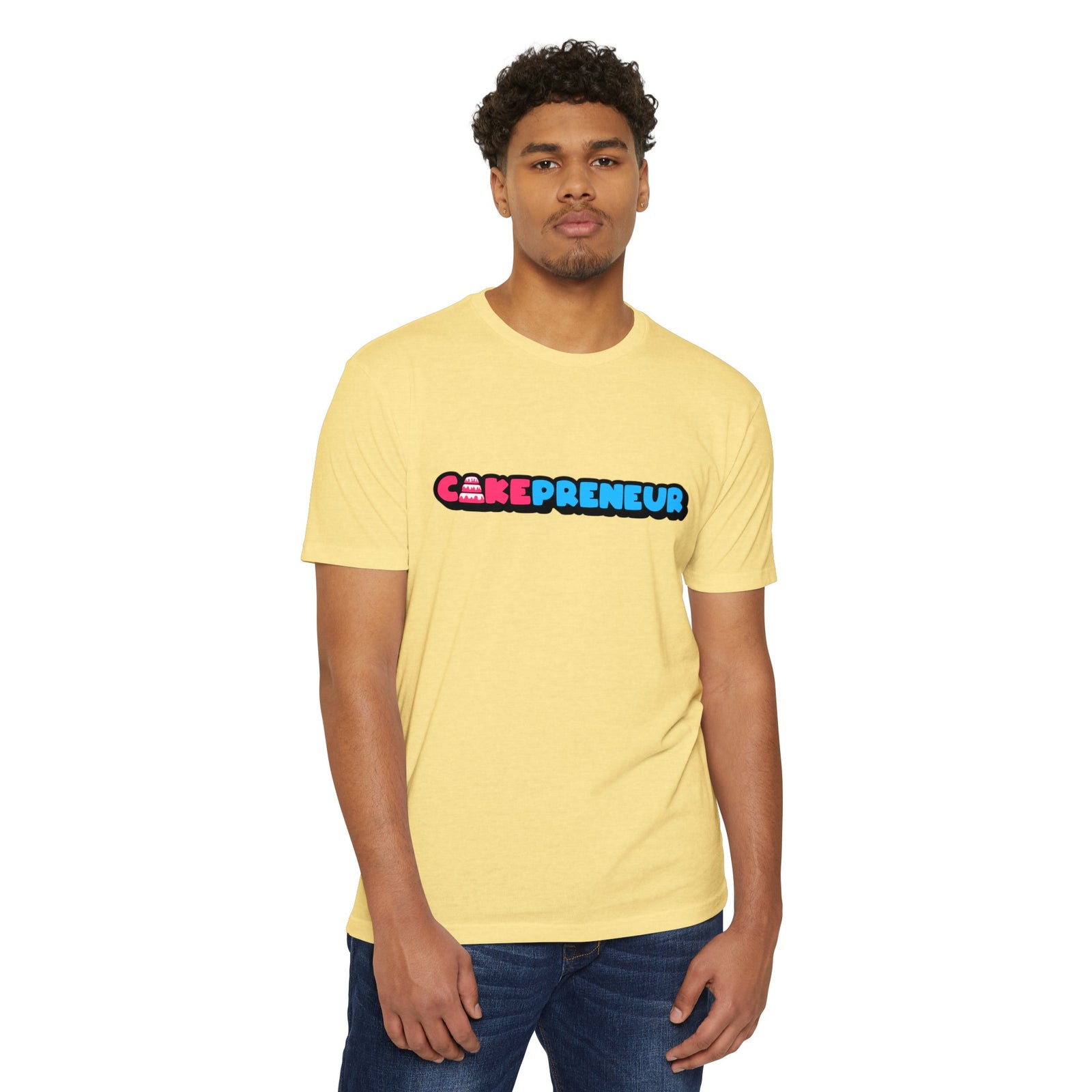 Cakepreneur® Unisex CVC Jersey T-shirt