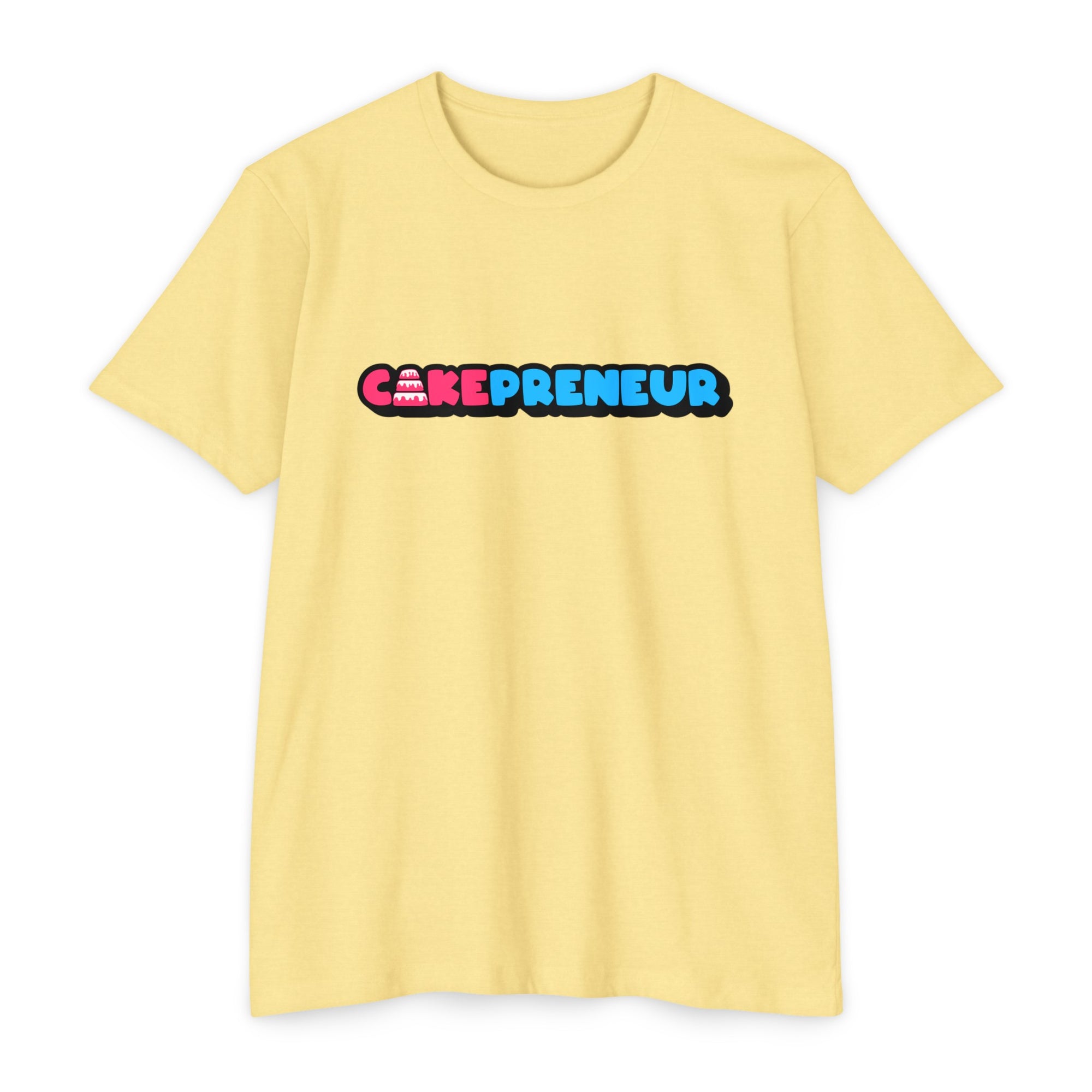 Cakepreneur® Unisex CVC Jersey T-shirt