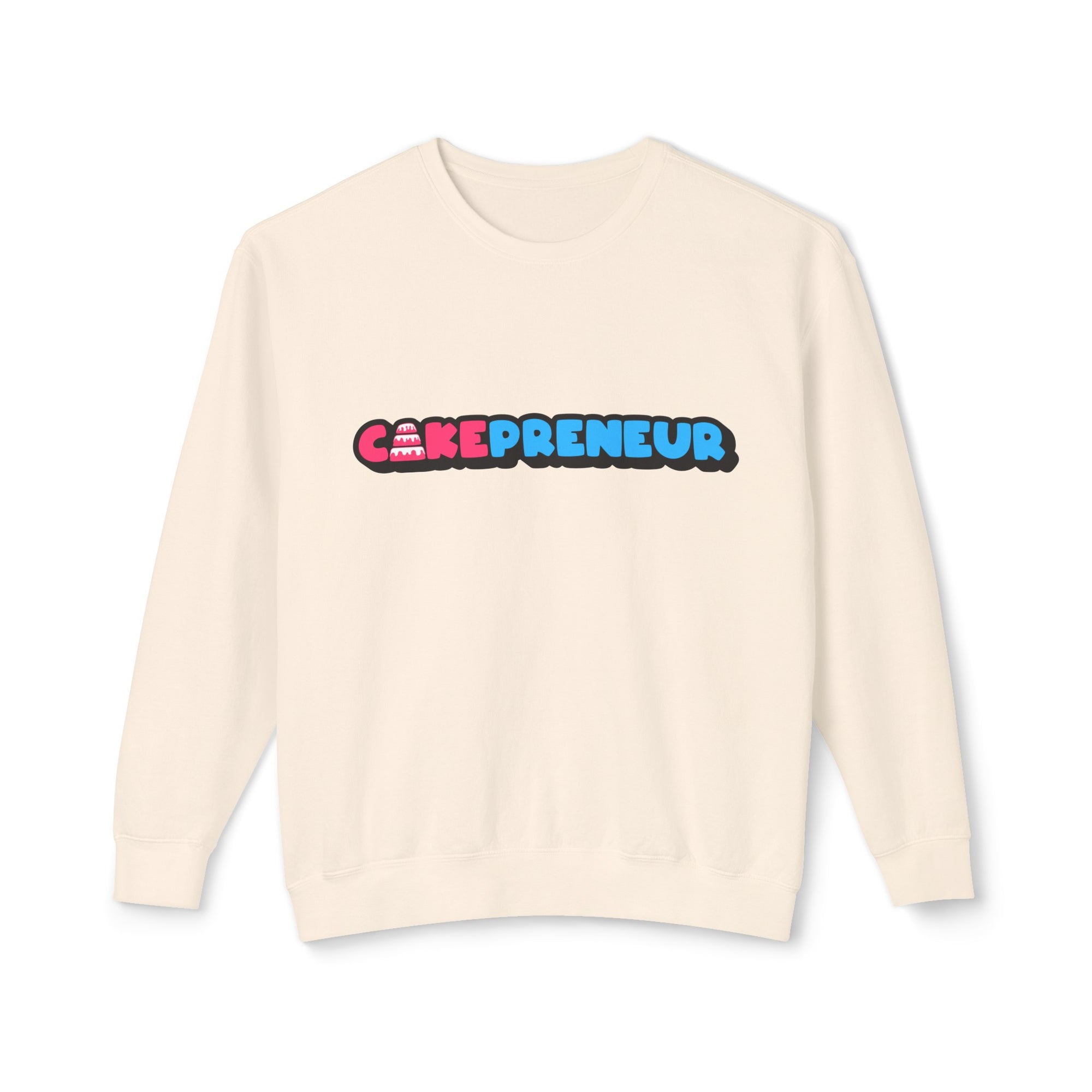 Cakepreneur® Unisex Lightweight Crewneck Sweatshirt