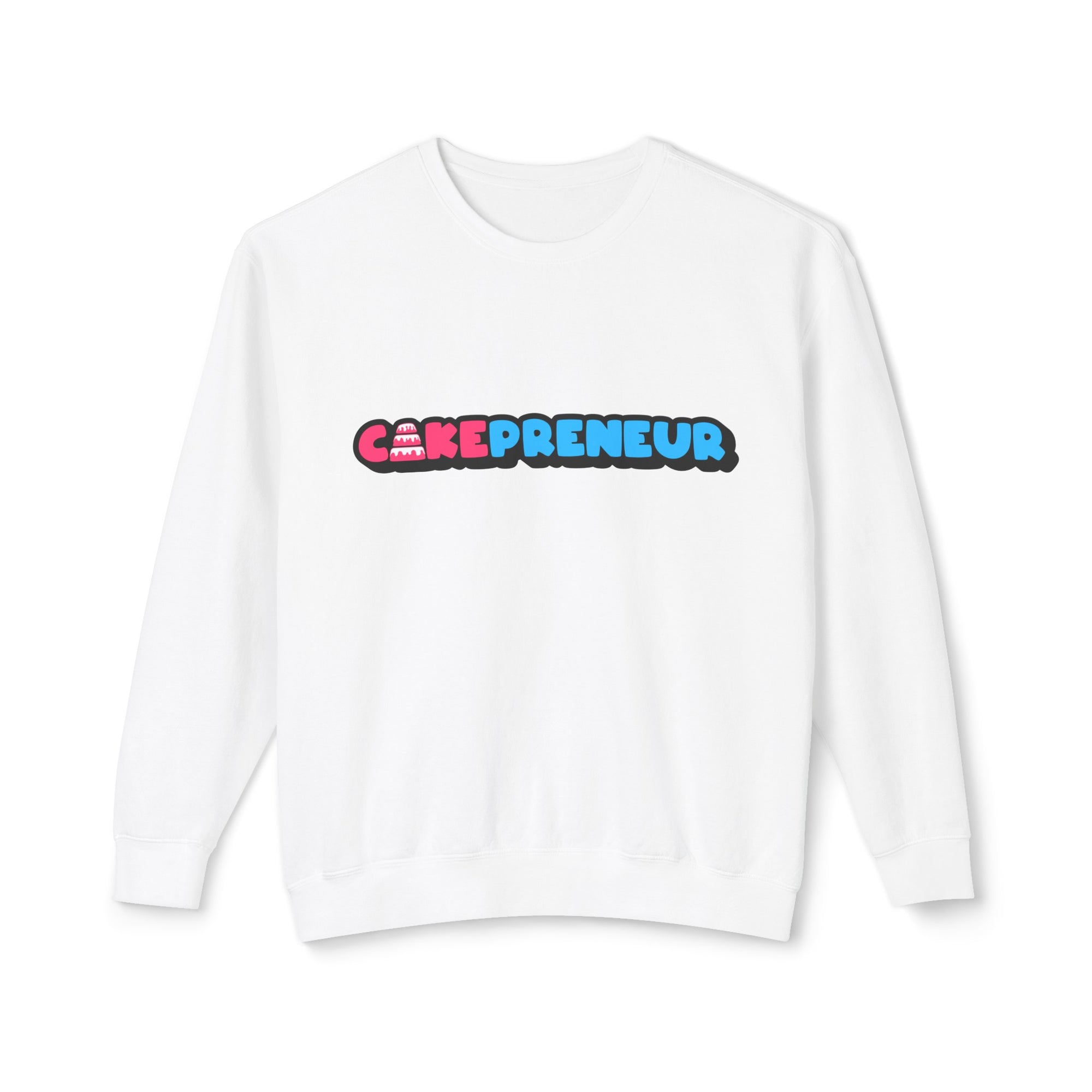 Cakepreneur® Unisex Lightweight Crewneck Sweatshirt
