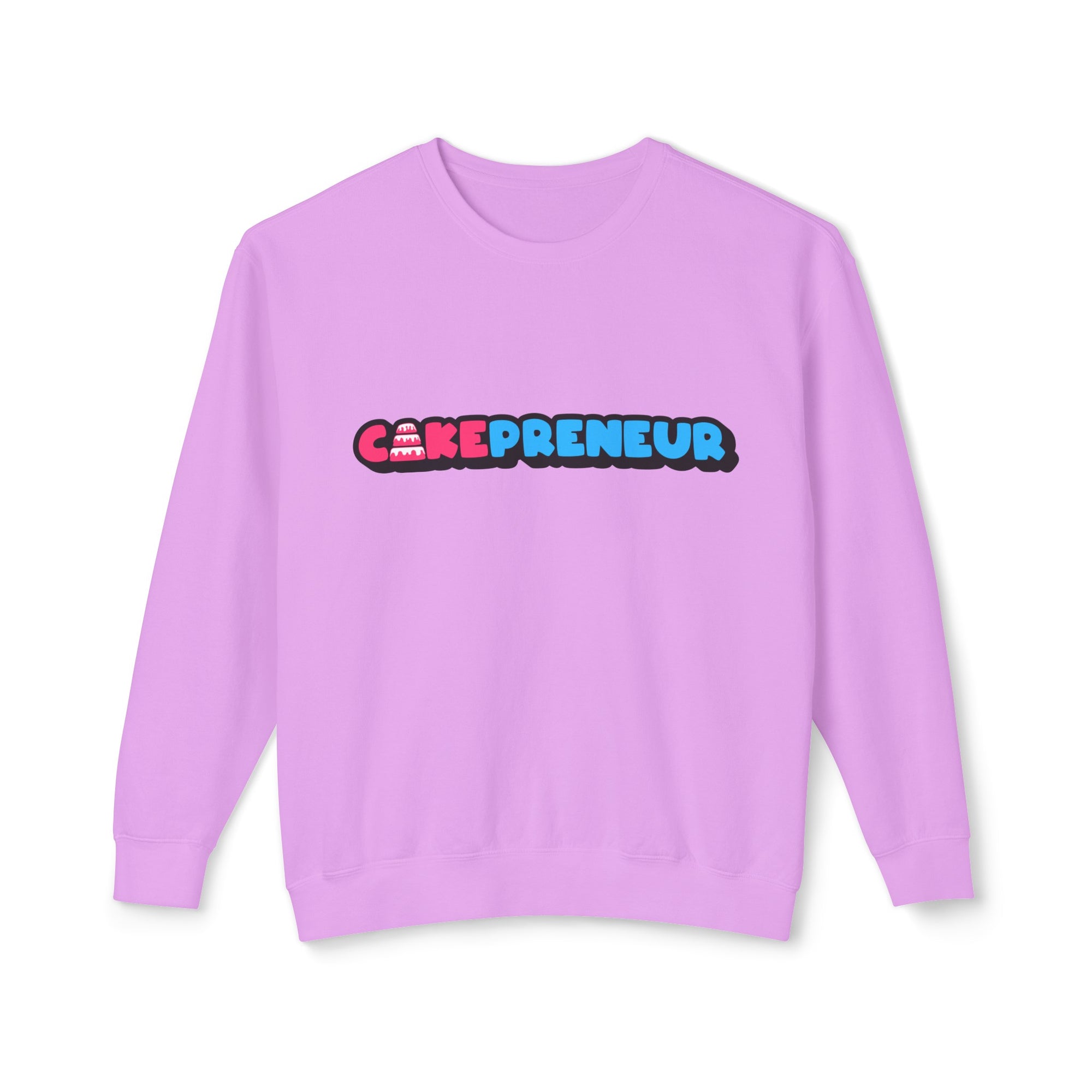 Cakepreneur® Unisex Lightweight Crewneck Sweatshirt
