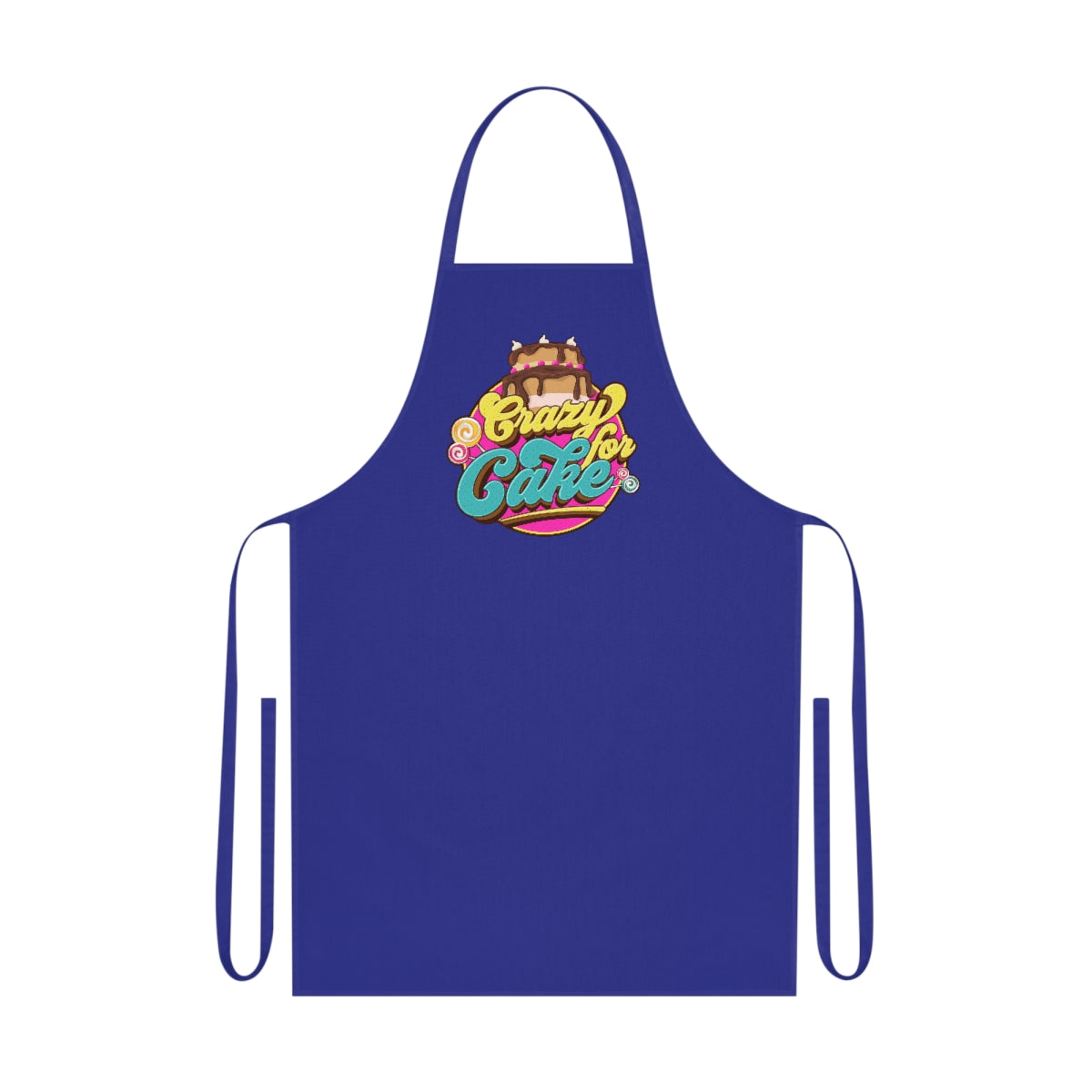 Crazy for Cake Cotton Apron