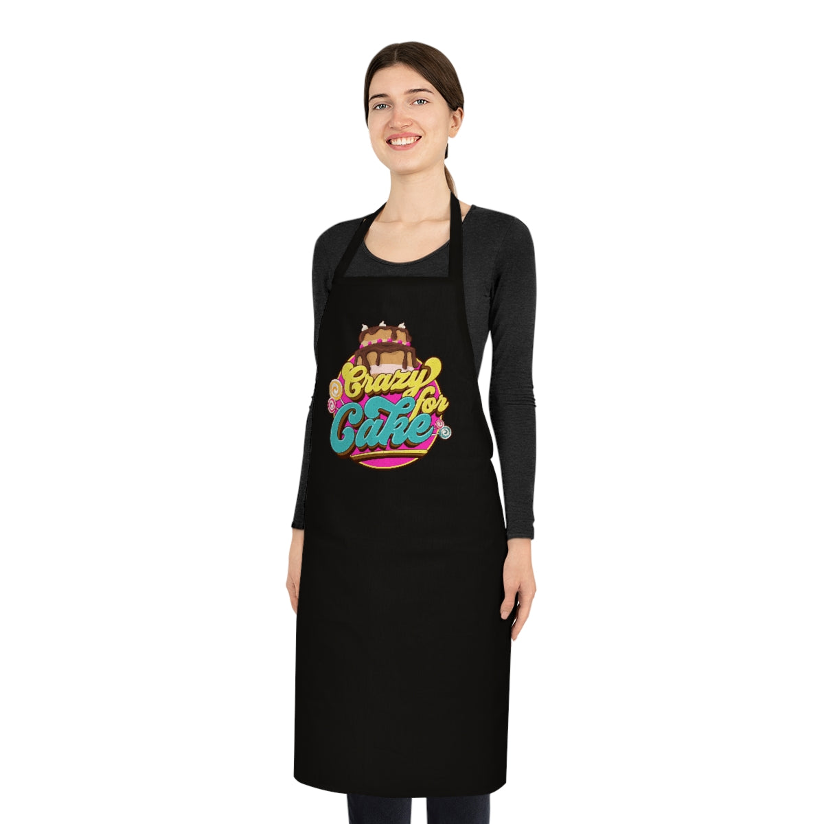 Crazy for Cake Cotton Apron