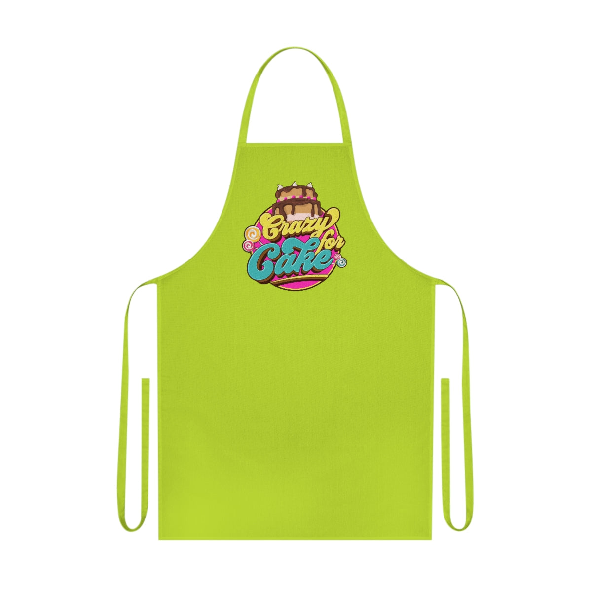 Crazy for Cake Cotton Apron