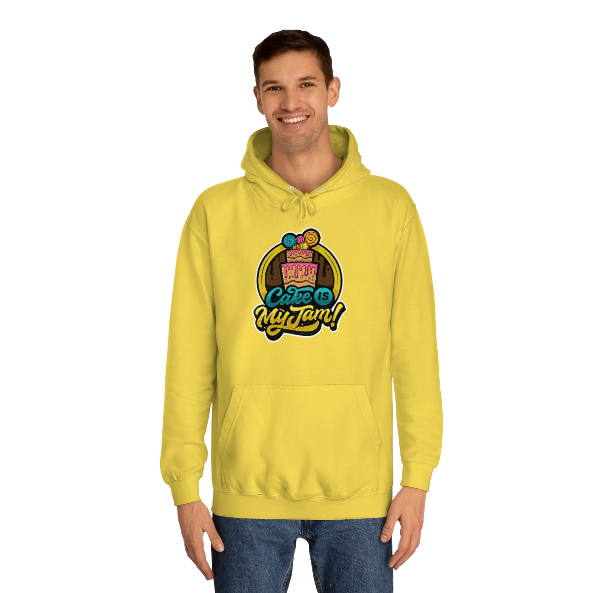 Cake is My Jam! Unisex College Hoodie