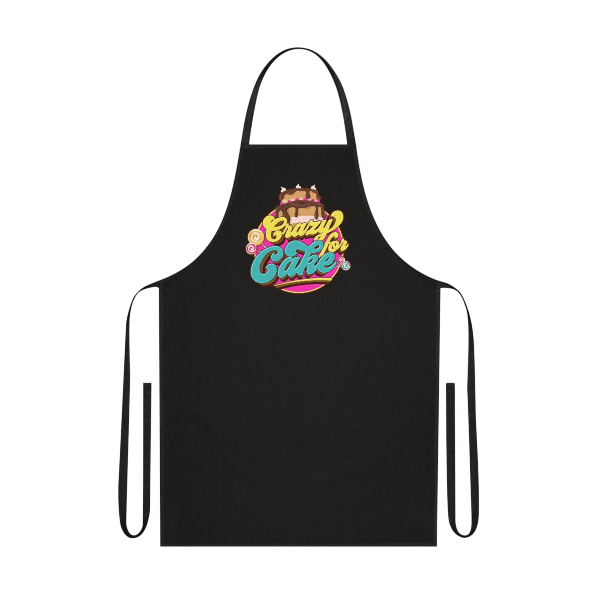 Crazy for Cake Cotton Apron