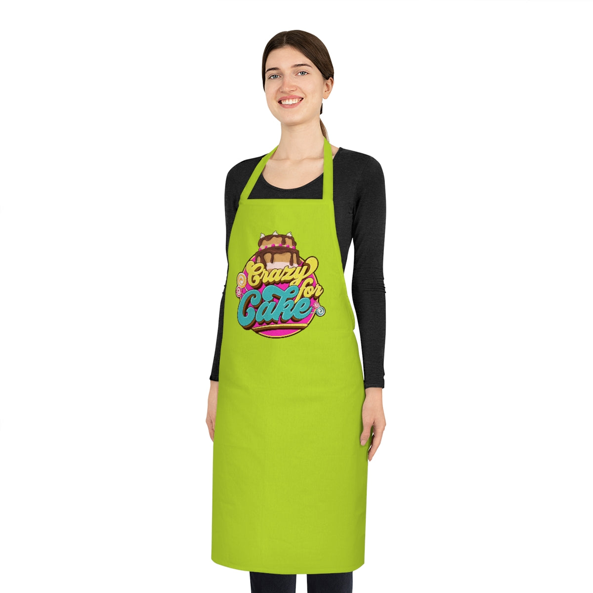 Crazy for Cake Cotton Apron