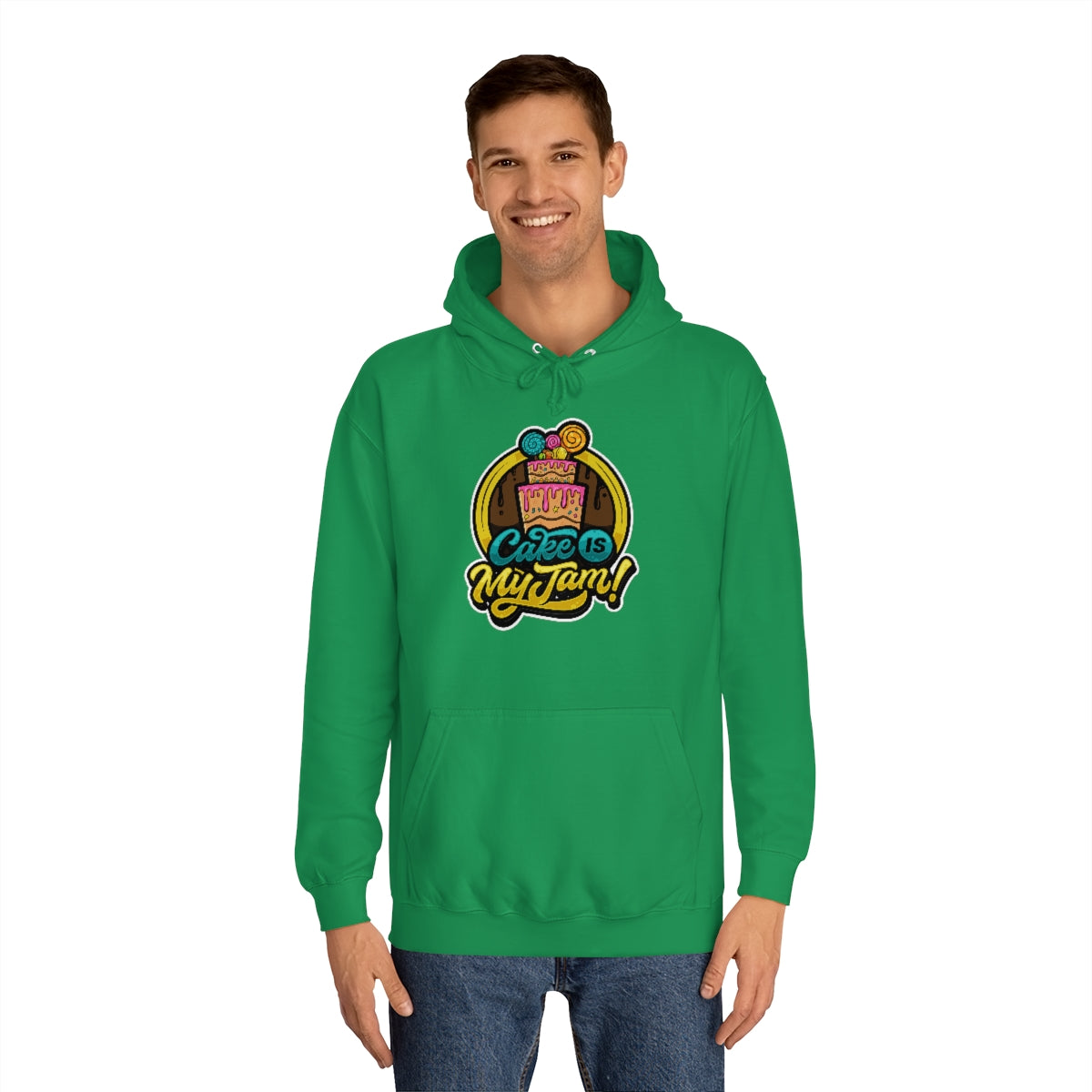 Cake is My Jam! Unisex College Hoodie