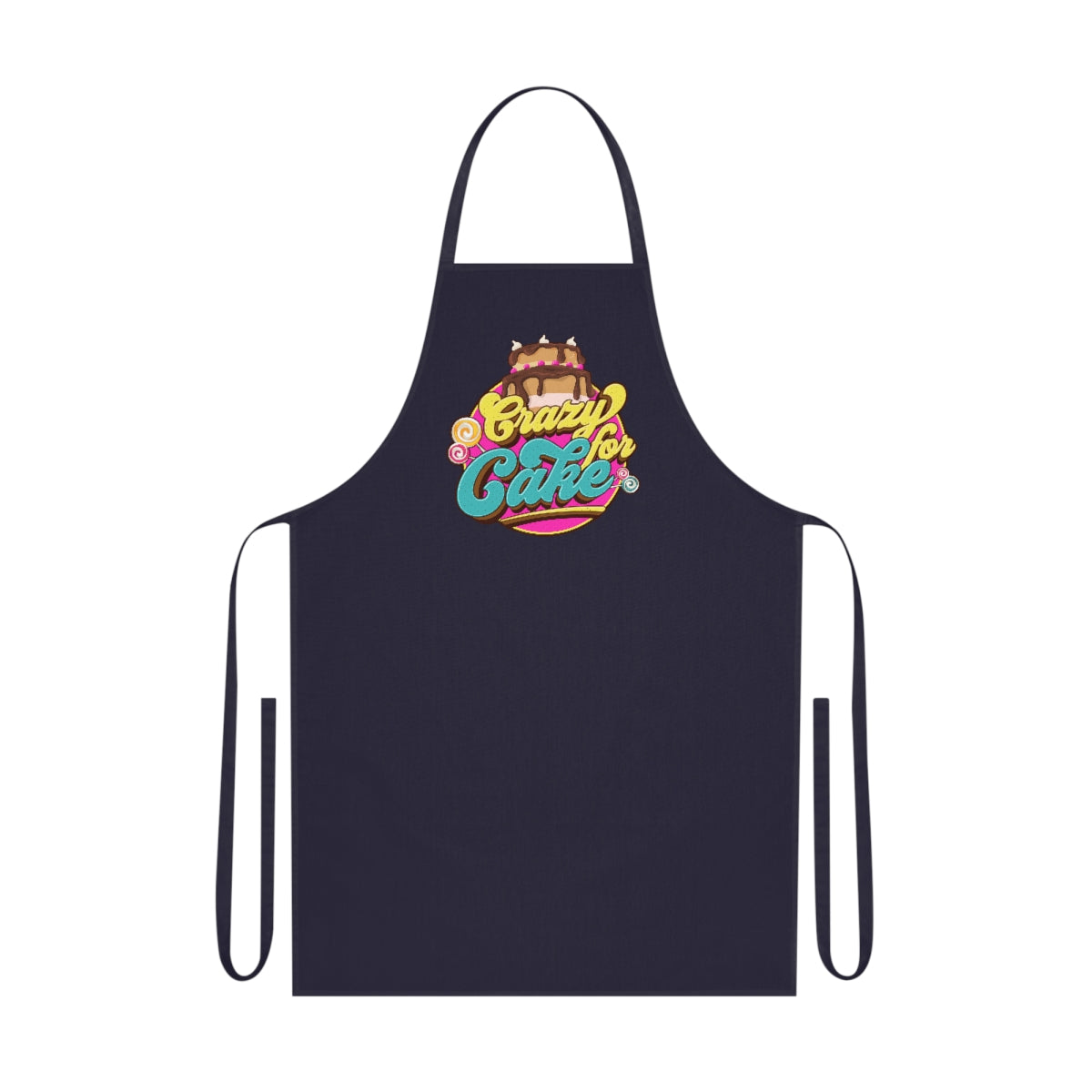 Crazy for Cake Cotton Apron