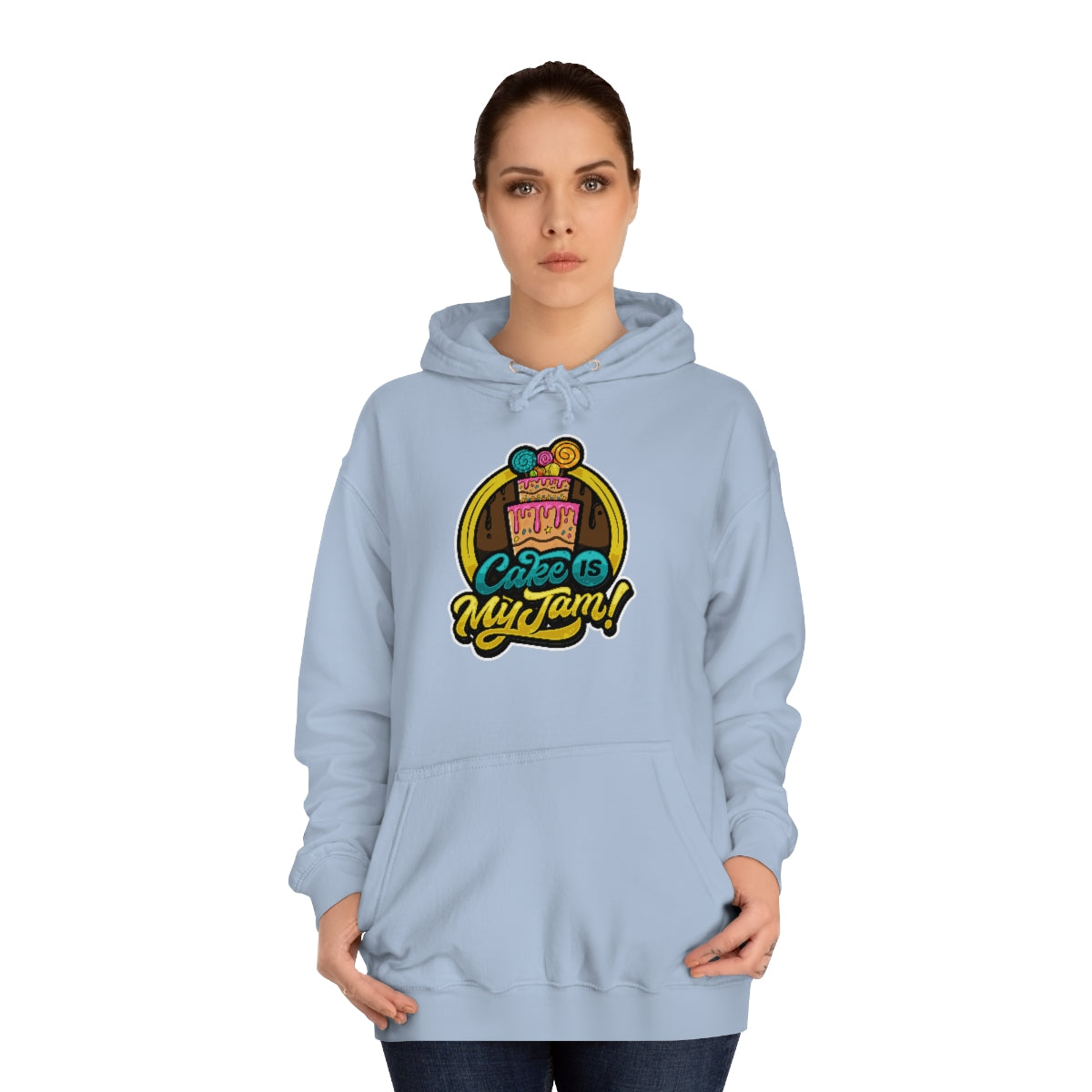 Cake is My Jam! Unisex College Hoodie