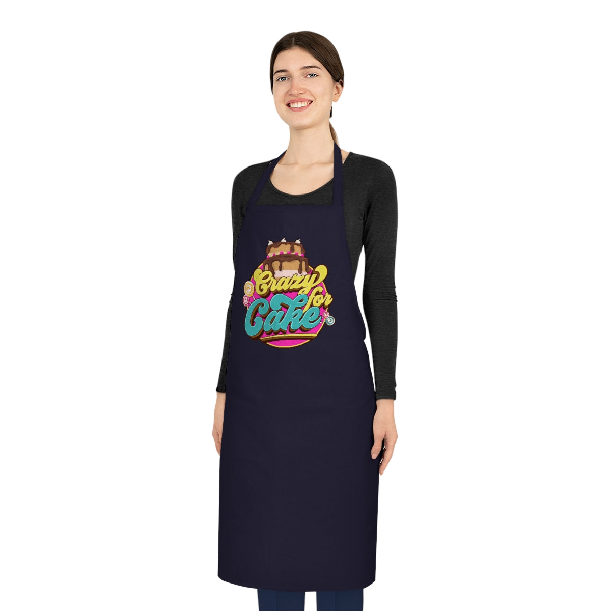 Crazy for Cake Cotton Apron