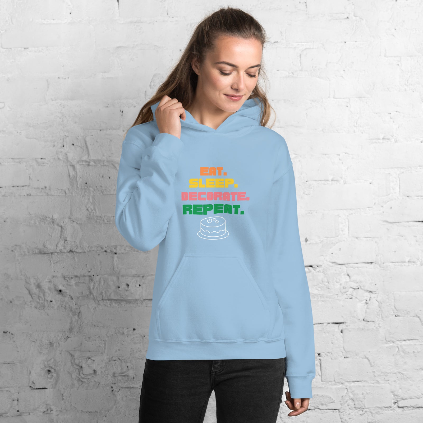 Eat. Sleep. Decorate. Repeat. Unisex Hoodie
