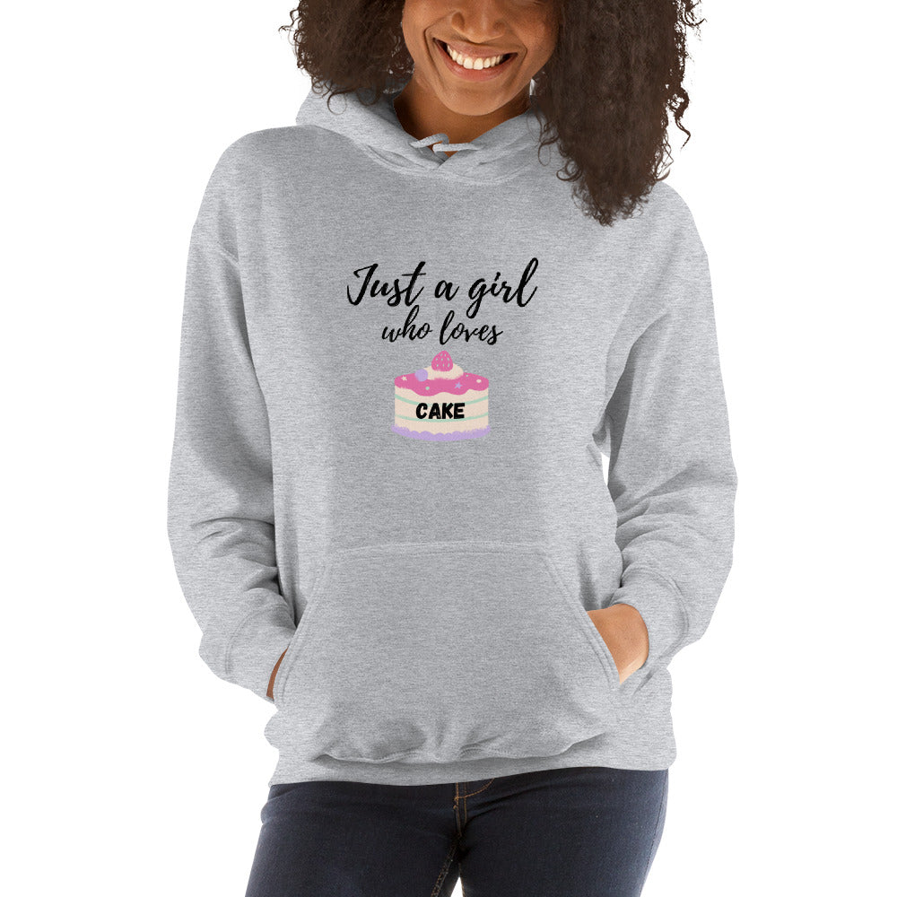 Just A Girl Who Loves Cake Unisex Hoodie