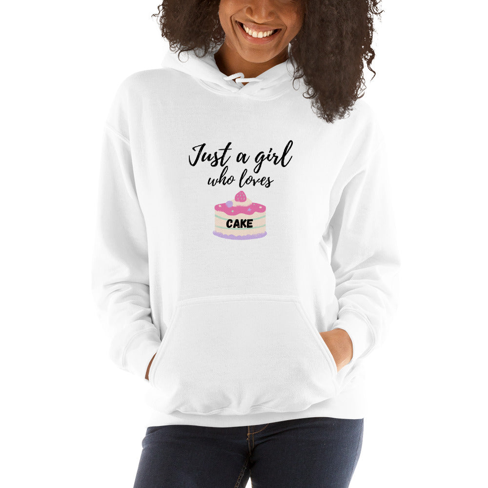 Just A Girl Who Loves Cake Unisex Hoodie