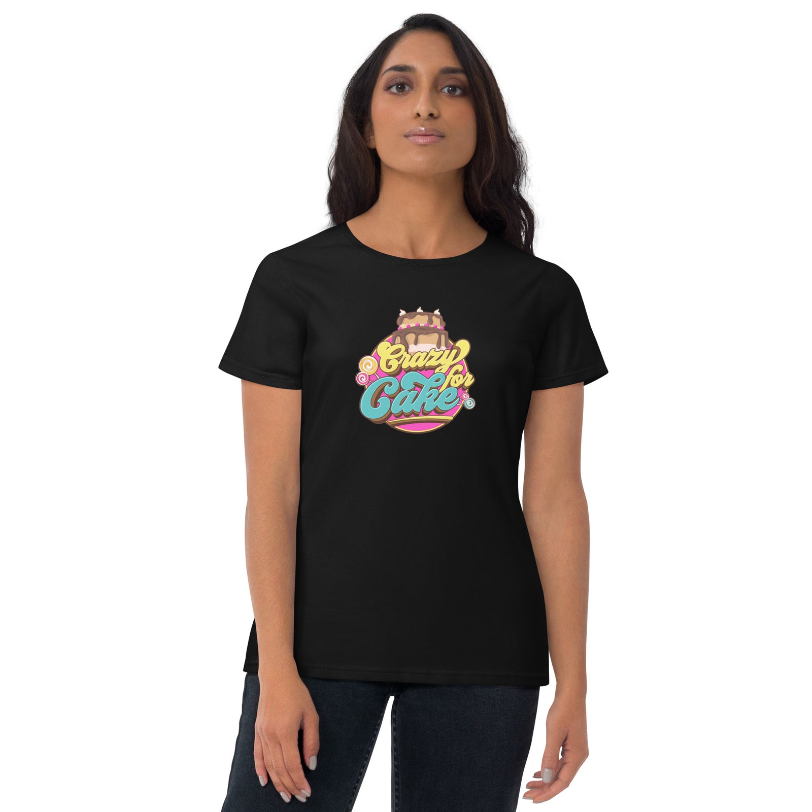 Crazy for Cake Women's short sleeve t-shirt