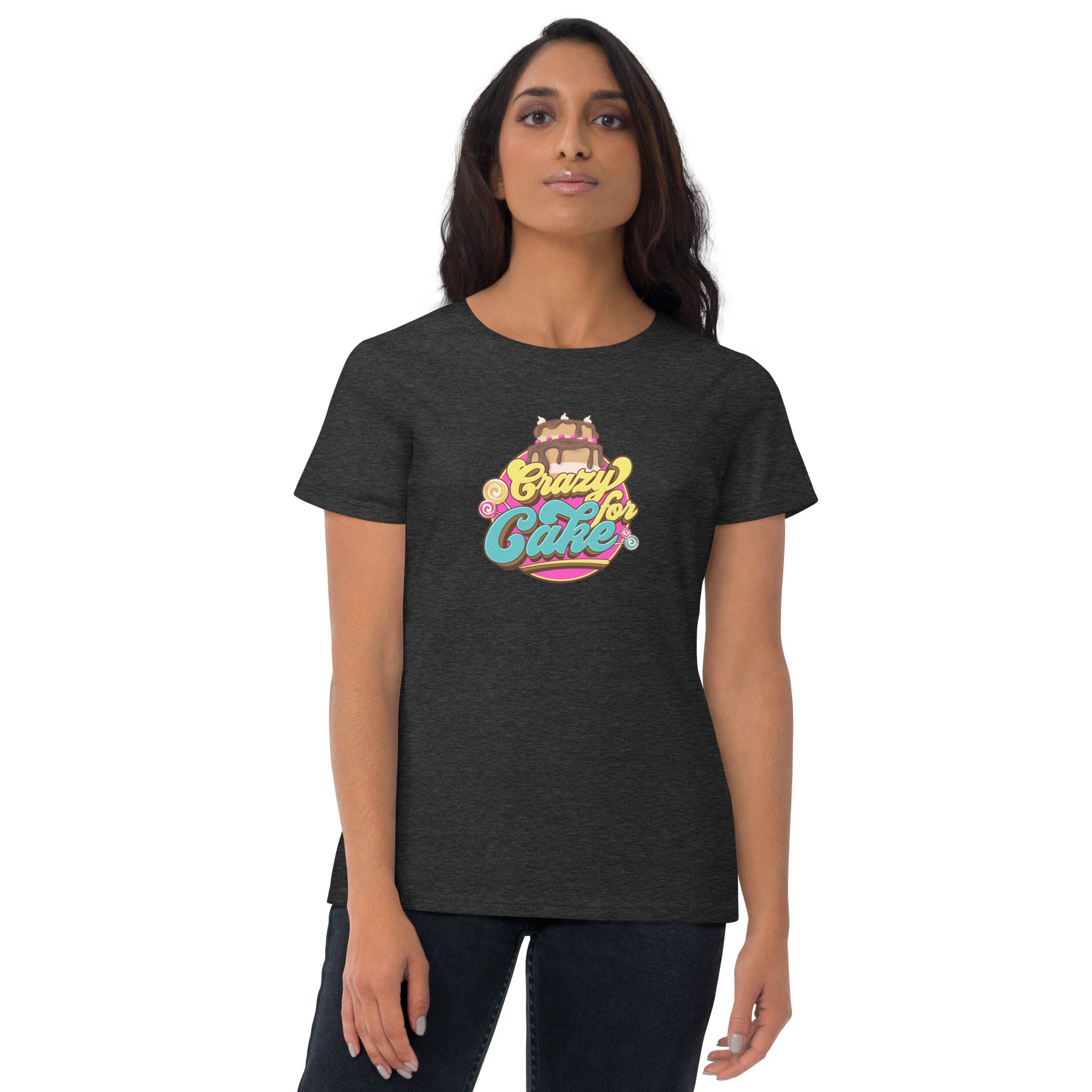 Crazy for Cake Women's short sleeve t-shirt