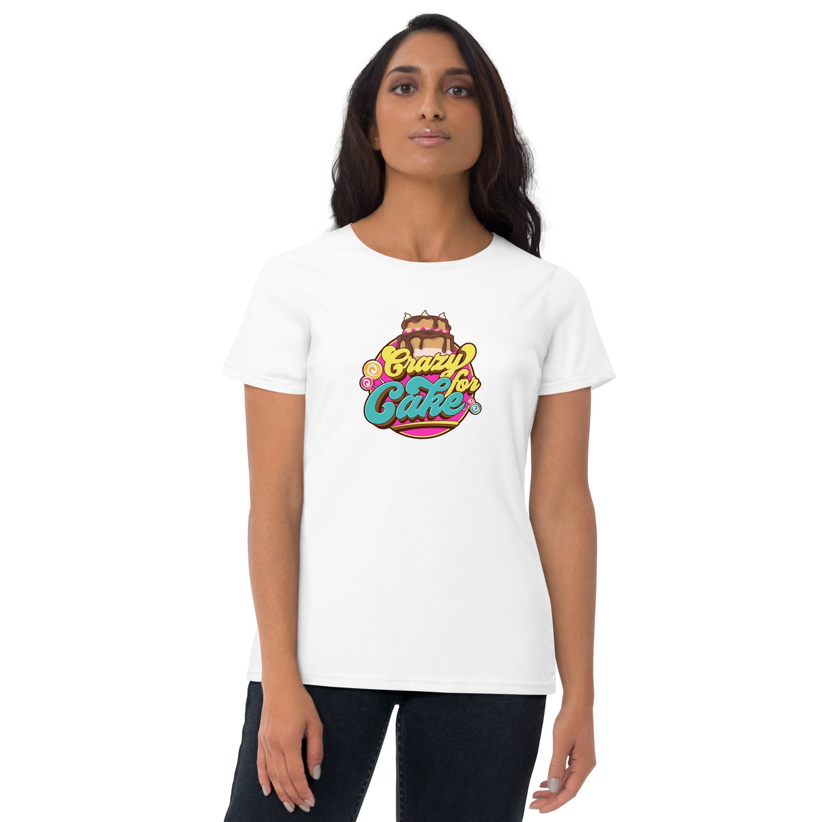 Crazy for Cake Women's short sleeve t-shirt