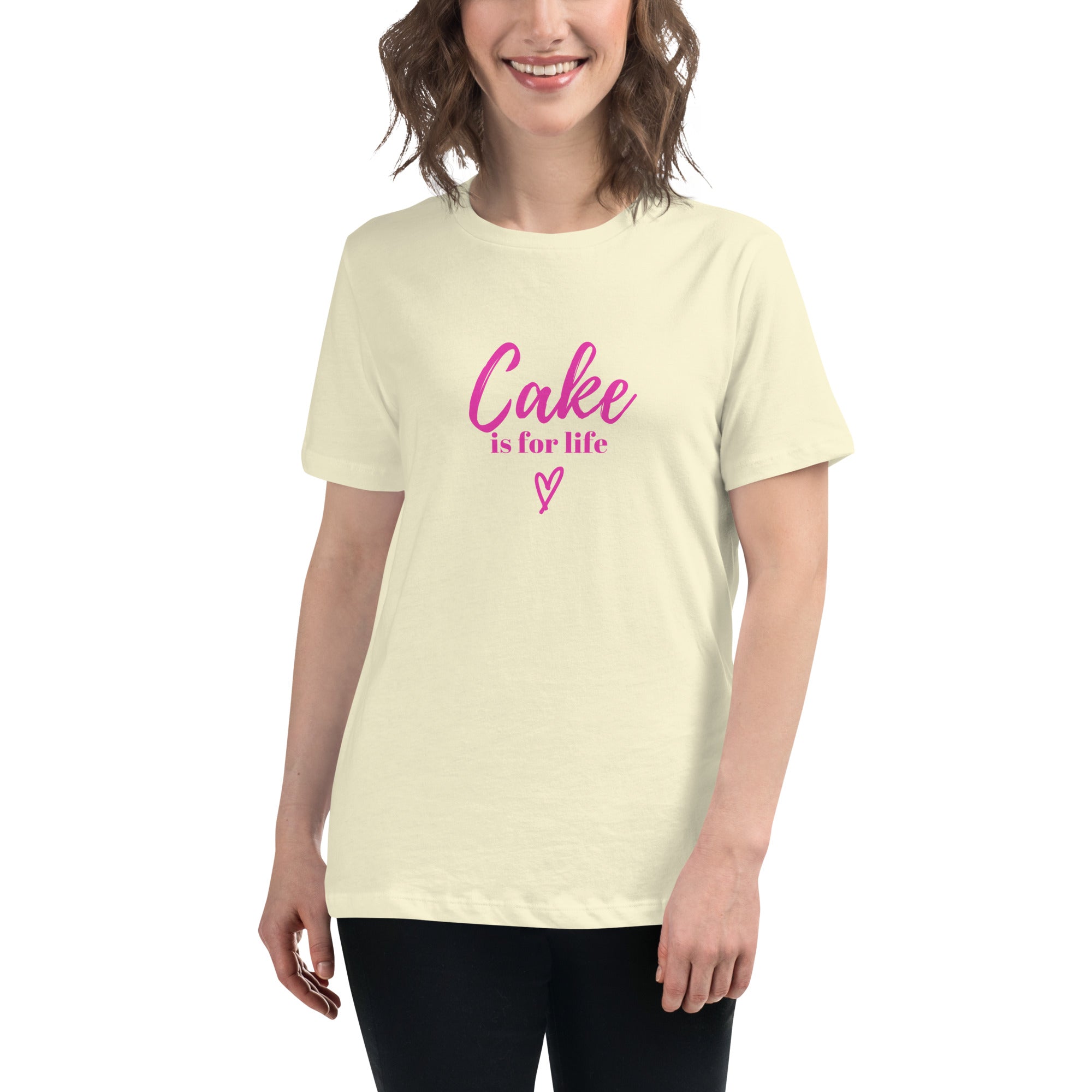 Cake is for Life Women&#39;s Relaxed T-Shirt